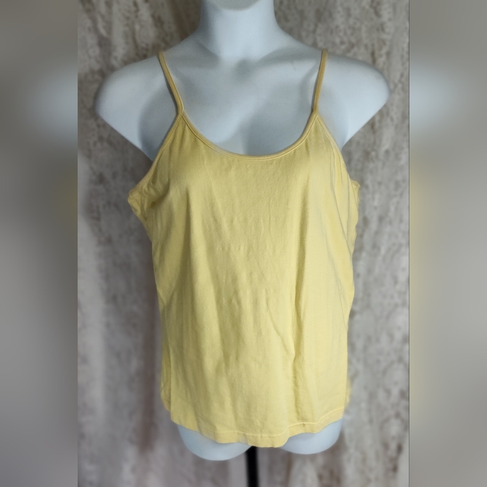 MKM Stretch Yellow Camisole. NWOT